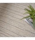 Nourison Santa Cruz Ivory Grey SCZ02 6 ft. X 9 ft. Rect. Rug