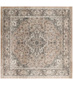 Nourison Concerto Beige Grey CNC05 10 ft. X Square Rug