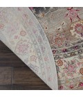 Nourison Vintage Kashan Round Area Rug VKA01-Grey
