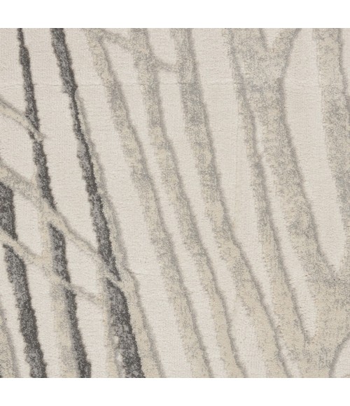 Nourison Rustic Textures Area Rug RUS17-Ivory/Grey