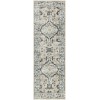 Nourison Home Washable Decor Taupe Blue WSD12 2 ft. X 6 ft. Rectangle Rug
