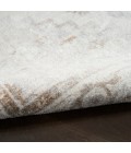 Nourison Astra Machine Washable Grey ASW11 4 ft. X 6 ft. Rect. Rug