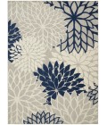 Nourison Aloha Area Rug ALH05-Ivory/Navy