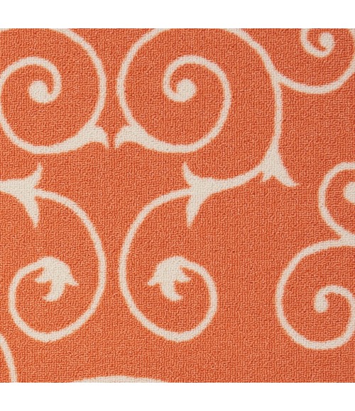 Nourison Home & Garden Area Rug RS019-Orange