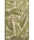 Nourison Aloha Ivory Green ALH18 5 ft. 3 in. X 7 ft. 5 in. Rectangle Rug