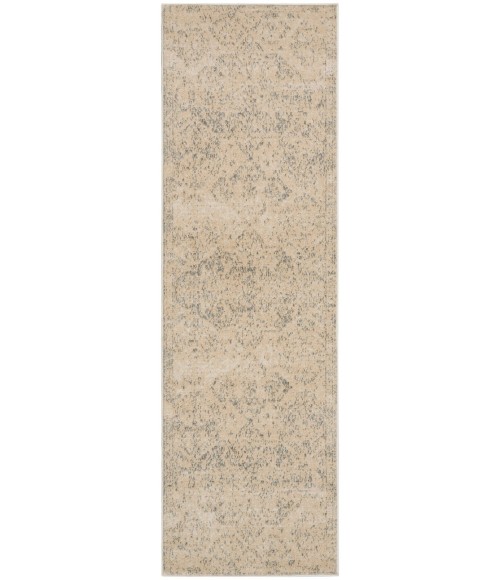 Tranquil Area Rug Nourison Tranquil Area Rug TRA13 Beige/Grey 2'3" x 7'3"