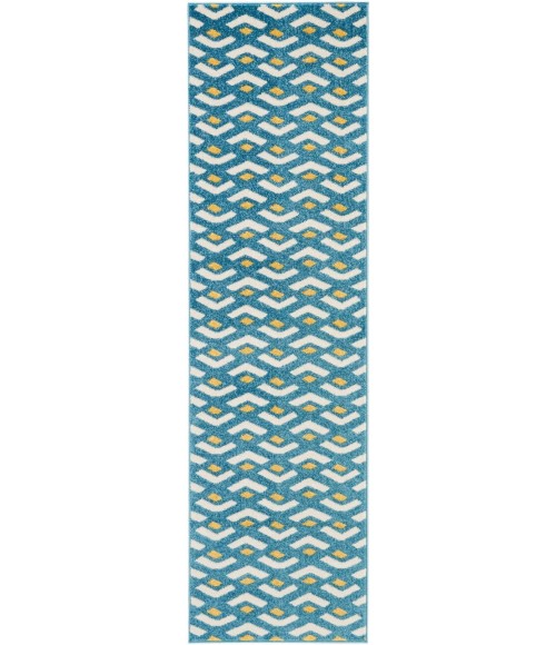 Nourison Harper Runner Area Rug DS300-Blue