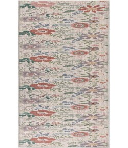 Nourison Nourison Washables Cream Multicolor NWB06 2 ft. 2 in. X 8 ft. Rectangle Rug