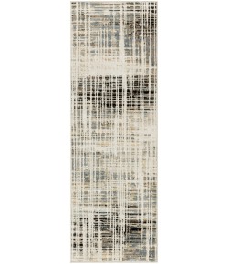 Nourison Home Washable Decor Ivory Blue WSD07 2 ft. X 6 ft. Rectangle Rug