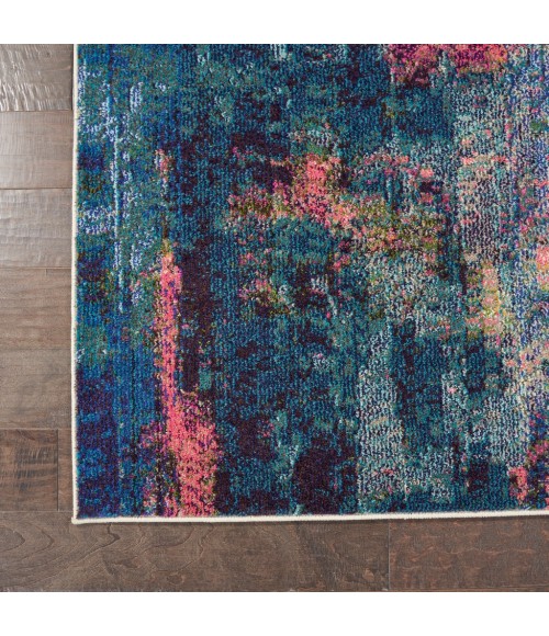 Nourison Celestial Area Rug CES09-Blue/Yellow