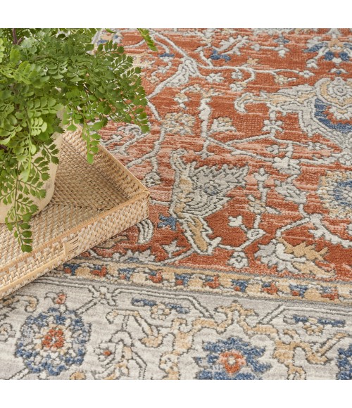 Nicole Curtis Series 4 Area Rug SR402 Grey/Multi