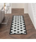 Nourison Aloha Area Rug ALH26-Black White