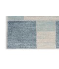 Nourison Astra Machine Washable Blue Ivory ASW09 7 ft. 10 in. X 10 ft. Rectangle Rug