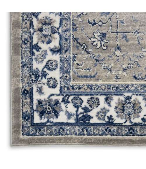 Nourison CYRUS Area Rug Nourison Cyrus Area Rug CYR02-Ivory/Navy