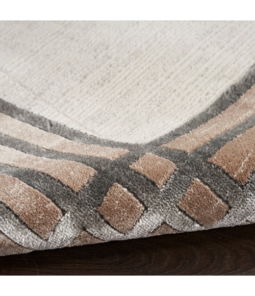 Nourison Desire Area Rug DSR01 Ivory/Silver