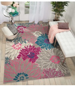 Nourison Home Passion PSN17 Grey 5 ft. 3 in. X 7 ft. 3 in. Area Rug