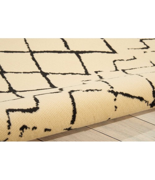 Nourison Grafix Area Rug GRF04-Cream/Black
