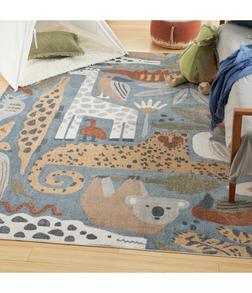 Nourison Astra Machine Washable Area Rug ASW01 Multicolor