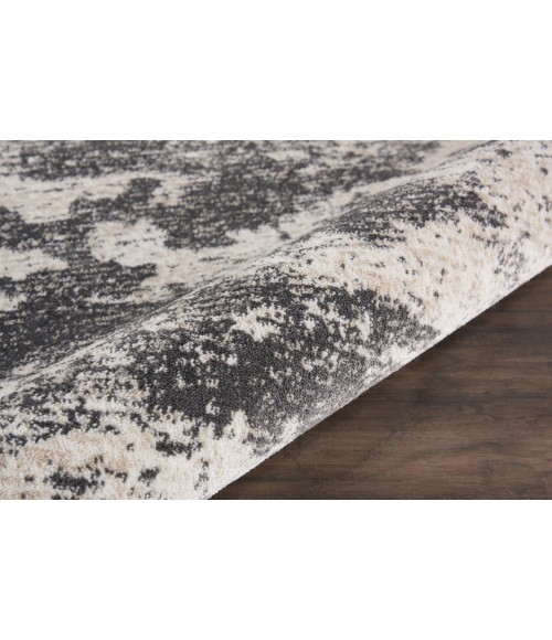 Nourison MAXELL Area Rug Nourison Maxell Round Area Rug MAE07-Ivory/Grey