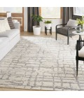 Nourison Luna Ivory Grey LUN02 10 ft. X 14 ft. Rect. Rug