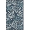 Nourison Garden Oasis Navy GOA01 2 ft. X 4 ft. Rect. Rug