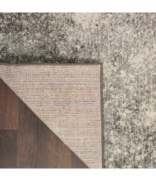 Nourison Passion Area Rug PSN10 Charcoal/Ivory 2'2" x 10'