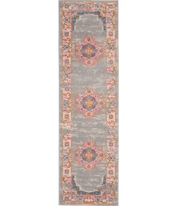Nourison Home Passion PSN03 Grey 2 ft. 2 in. X 7 ft. 6 in. Area Rug