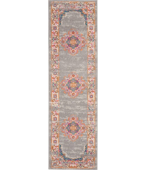 Nourison Passion Runner Area Rug PSN03-Grey