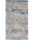 Nourison Quarry Ivory Blue QUA11 2 ft. X 4 ft. Rect. Rug