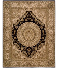 Nourison 2000 - 2233 Black Area Rug 9 ft. 9 X 13 ft. 9 Rectangle