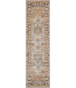 kathy ireland Home Ki25 Malta - Mai05 Taupe Area Rug 2 ft. 2 X 7 ft. 7 Rectangle