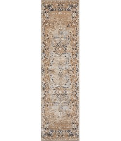 Nourison Ki25 Malta - Mai05 Taupe Area Rug 2 ft. 2 X 7 ft. 7 Rectangle