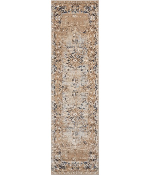 kathy ireland Home Malta Runner Area Rug MAI05-Taupe