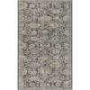 Nourison Oushak Home Charcoal OUS01 2 ft. 3 in. X 7 ft. 6 in. Rectangle Rug