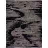 Michael Amini Nourison Ma30 Star - Smr02 Black Ivory Area Rug 8 ft. 6 in. X 11 ft. 6 in. Rectangle