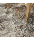 Nourison Tangra Grey/Multi TNR03 5 ft. X 7 ft. Rect. Rug