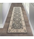 Nourison Living Treasures Runner Area Rug LI16-Grey/Ivory
