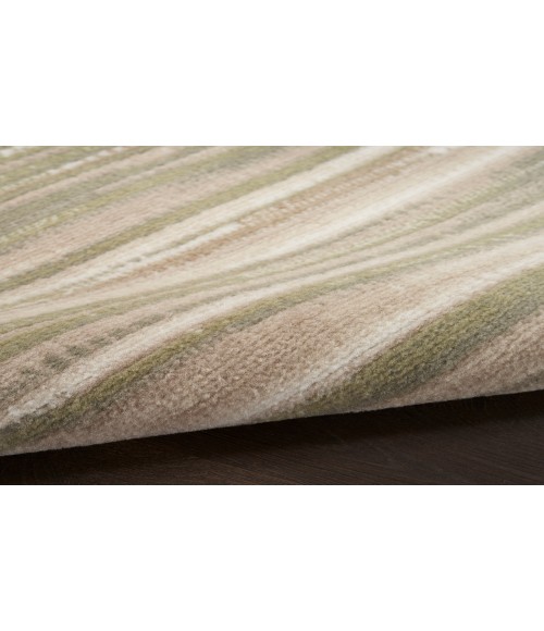 Nourison Jubilant Green Ivory JUB04 2 ft. X 4 ft. Rectangle Rug