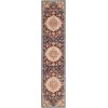 Nourison Passion - Psn22 Navy Multicolor Area Rug 2 ft. 2 in. X 10 ft. Runner