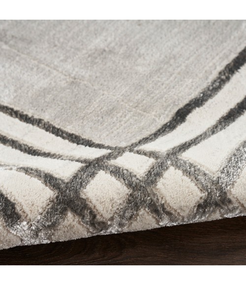Nourison Desire Area Rug DSR01 Grey Silver