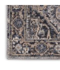 kathy ireland Home Moroccan Celebration Area Rug KI381-Navy