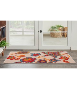Nourison Aloha Multicolor ALH31 2 ft. 8 in. X 4 ft. Rectangle Rug