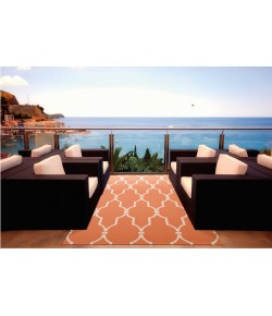 Nourison Home & Garden - Rs087 Orange Area Rug 10 ft. X 13 ft. Rectangle
