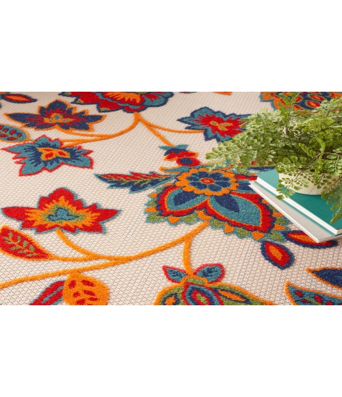 Nourison Aloha Multicolor ALH31 7’10” Round Rug