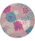 Nourison Passion Round Area Rug PSN17-Grey