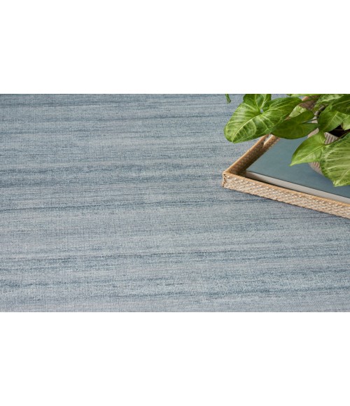 Nourison Washable Essentials Aqua WAE01 4 ft. X 6 ft. Rectangle Rug
