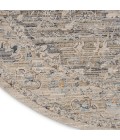 Nourison Lynx Ivory Taupe Rug LNX04 8 ft. X Round - Rugs Town Nourison Lynx Ivory Taupe LNX04 8 ft. X Round Rug