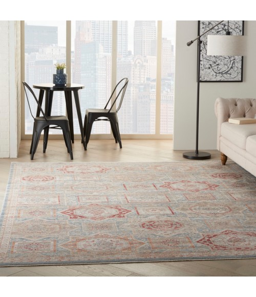 Nourison ENCHANTING HOME Area Rug Nourison Enchanting Home Area Rug ENH02-Blue/Multicolor