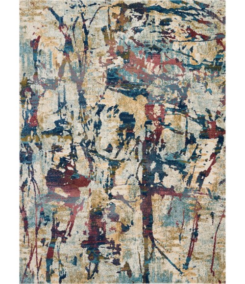 Nourison Fusion Area Rug FSS10-Cream/Multicolor