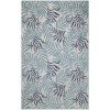 Nourison Garden Oasis Blue GOA01 8 ft. X 10 ft. Rectangle Rug
